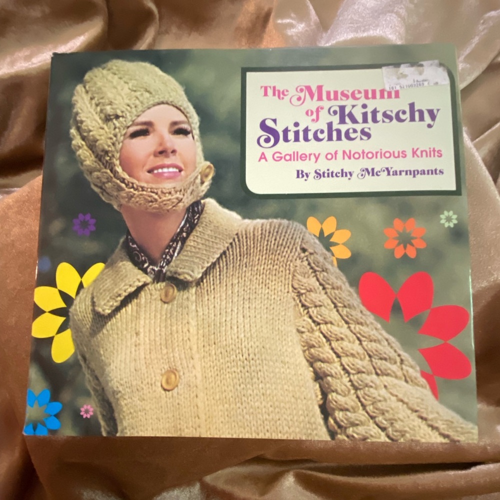 Kitschy book of “Notorious Knits”